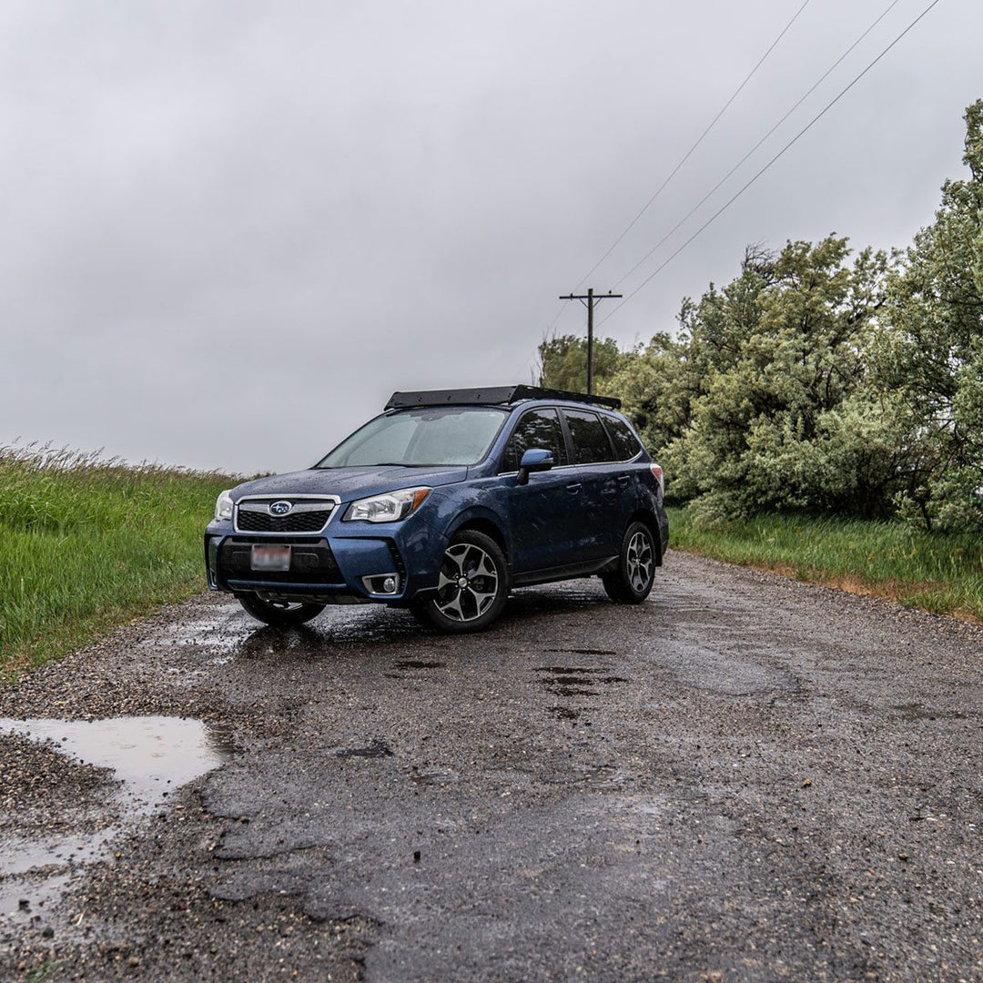 Rugged Subaru Forester roof rack