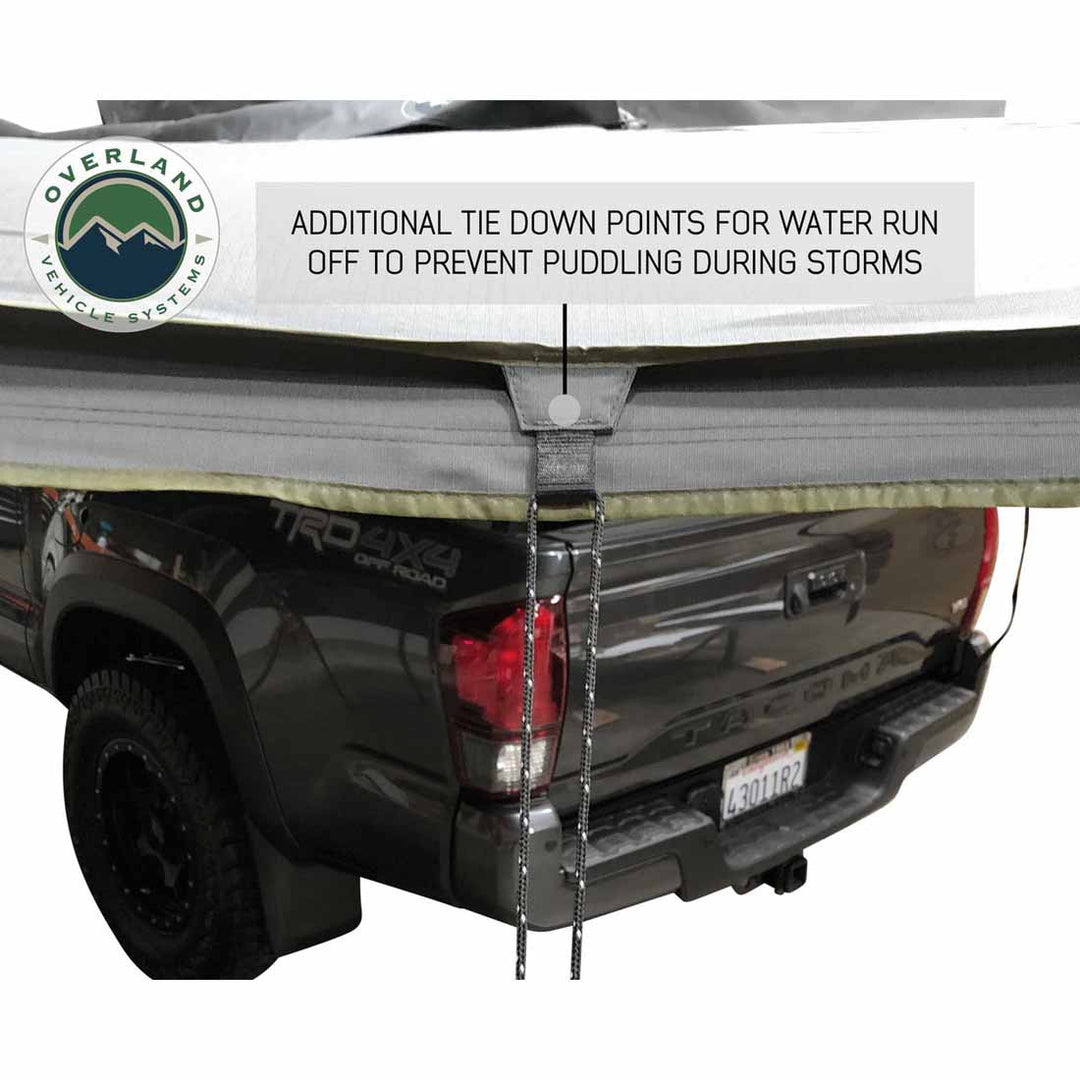 Nomadic 180 awning setup