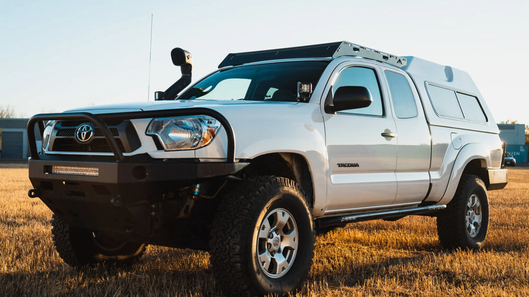 Off-road Toyota Tacoma roof rack