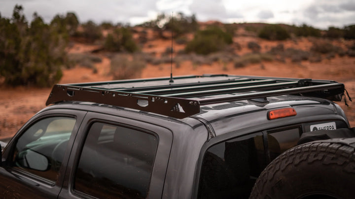 Rugged Tacoma Double Cab roof rack system