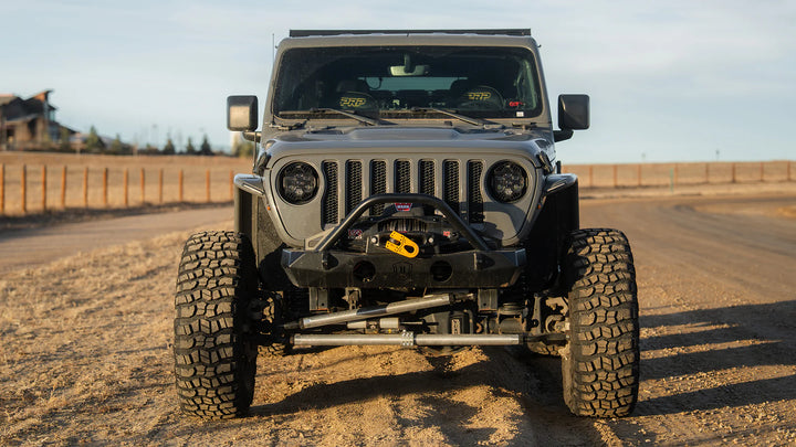 Quick detach Jeep half rack