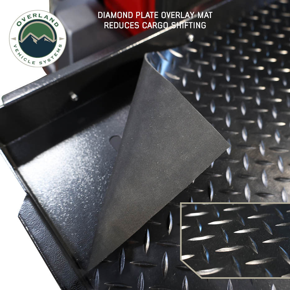 Sliding extension cargo rack