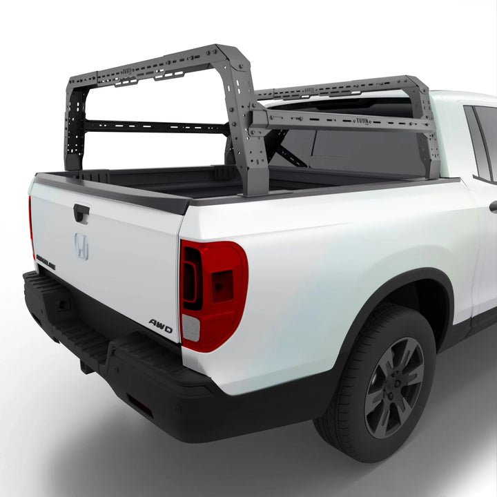 Truck camping gear rack