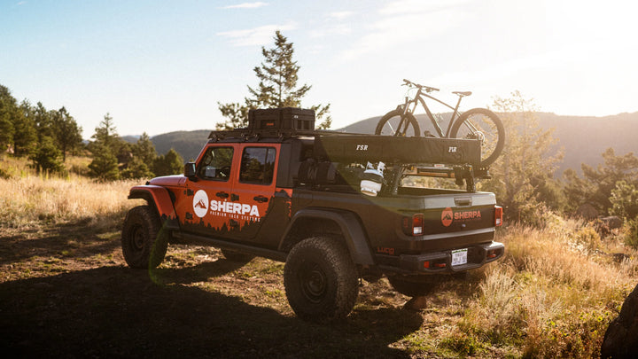 Adventure-ready Gladiator JT roof rack