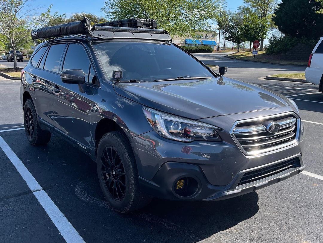 Overland Subaru Outback roof rack