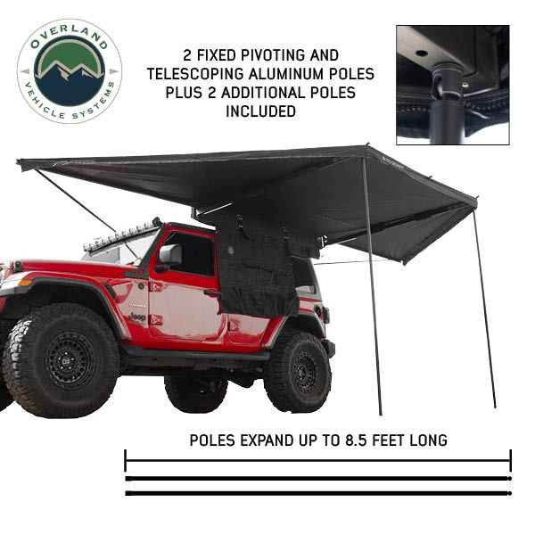 xd nomadic awning wall kit