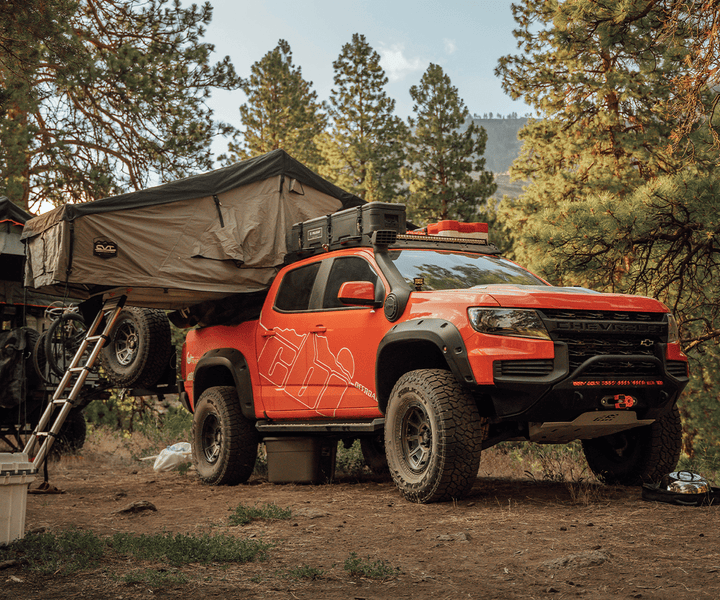 Overland Prinsu rack Chevy Colorado