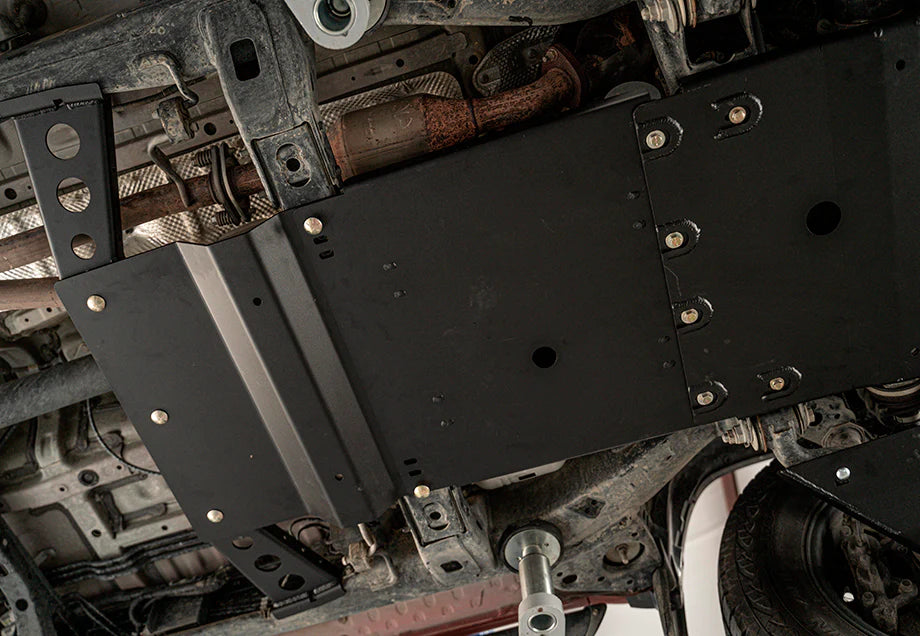 Steel transfer case protection
