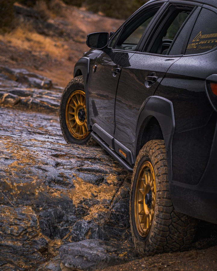Heavy duty Outback rock sliders