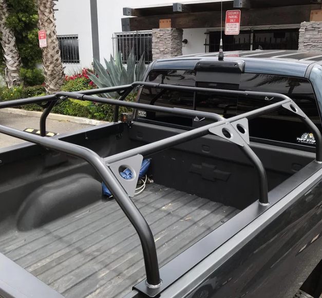 truck bed rack adjustable