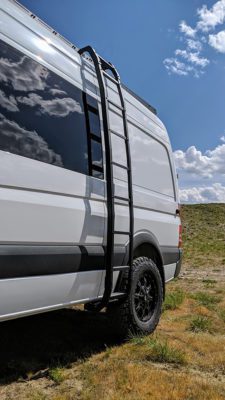Durable Prinsu Mercedes Sprinter rack