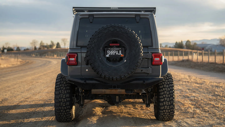 Wrangler JLU rear roof rack