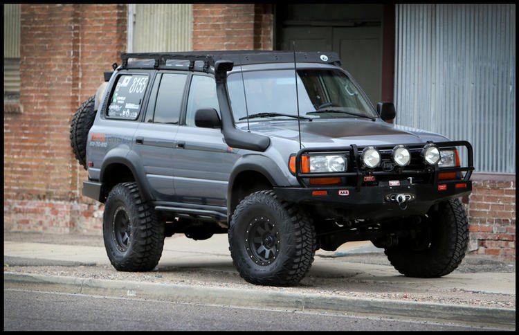 Rugged Prinsu roof rack Land Cruiser 80