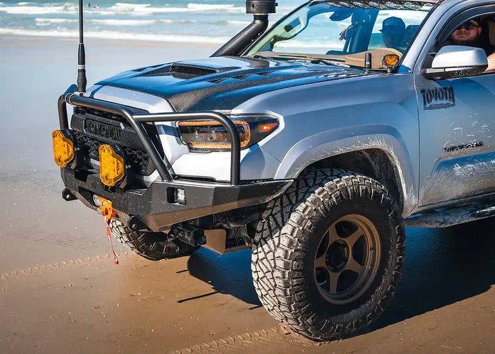 Adventure ready front bumper