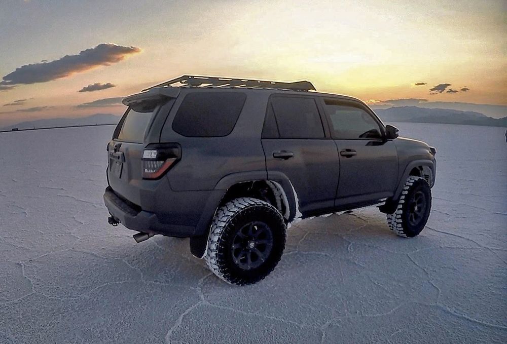 Adventure-ready 4Runner roof rack