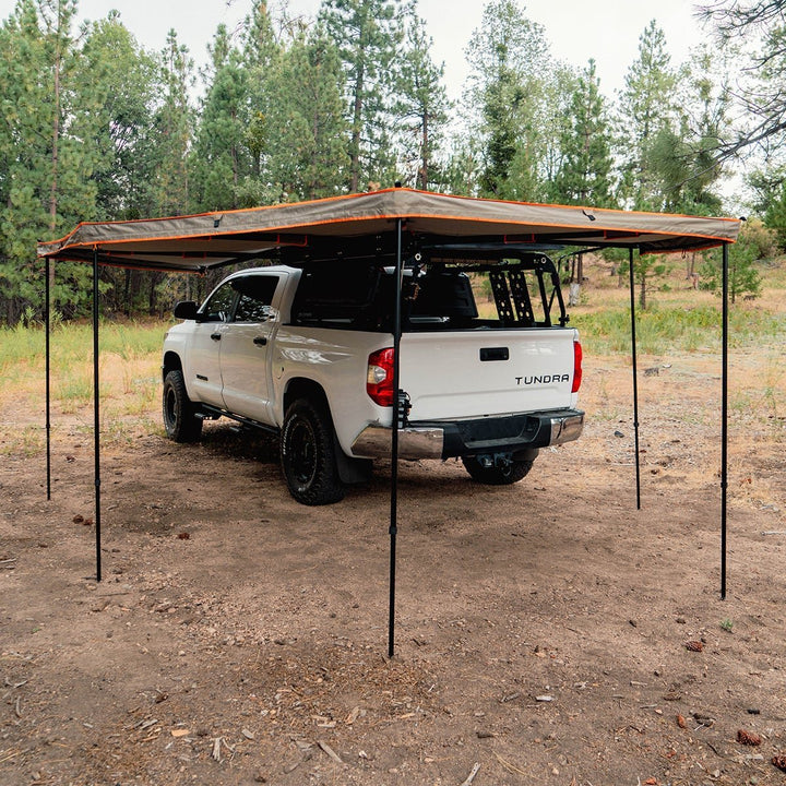 Side and rear awning cover