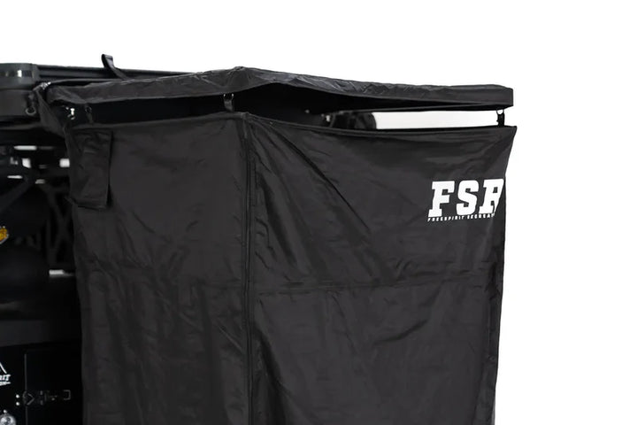 trail-ready shower awning tent
