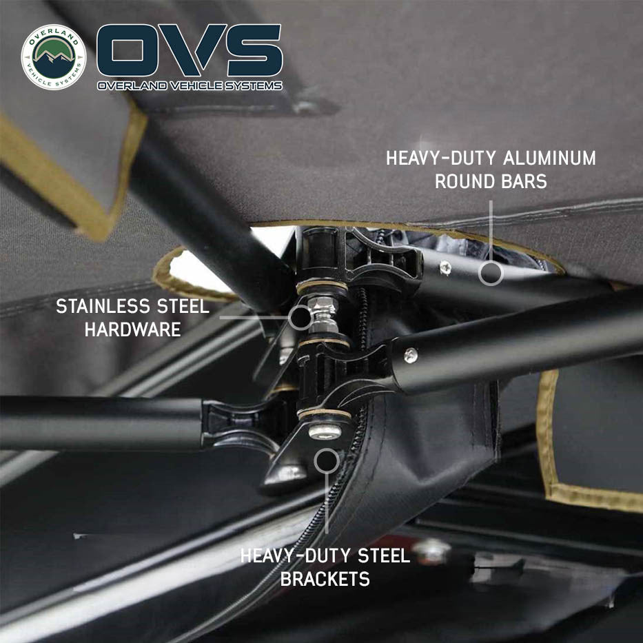 Nomadic LTE awning setup