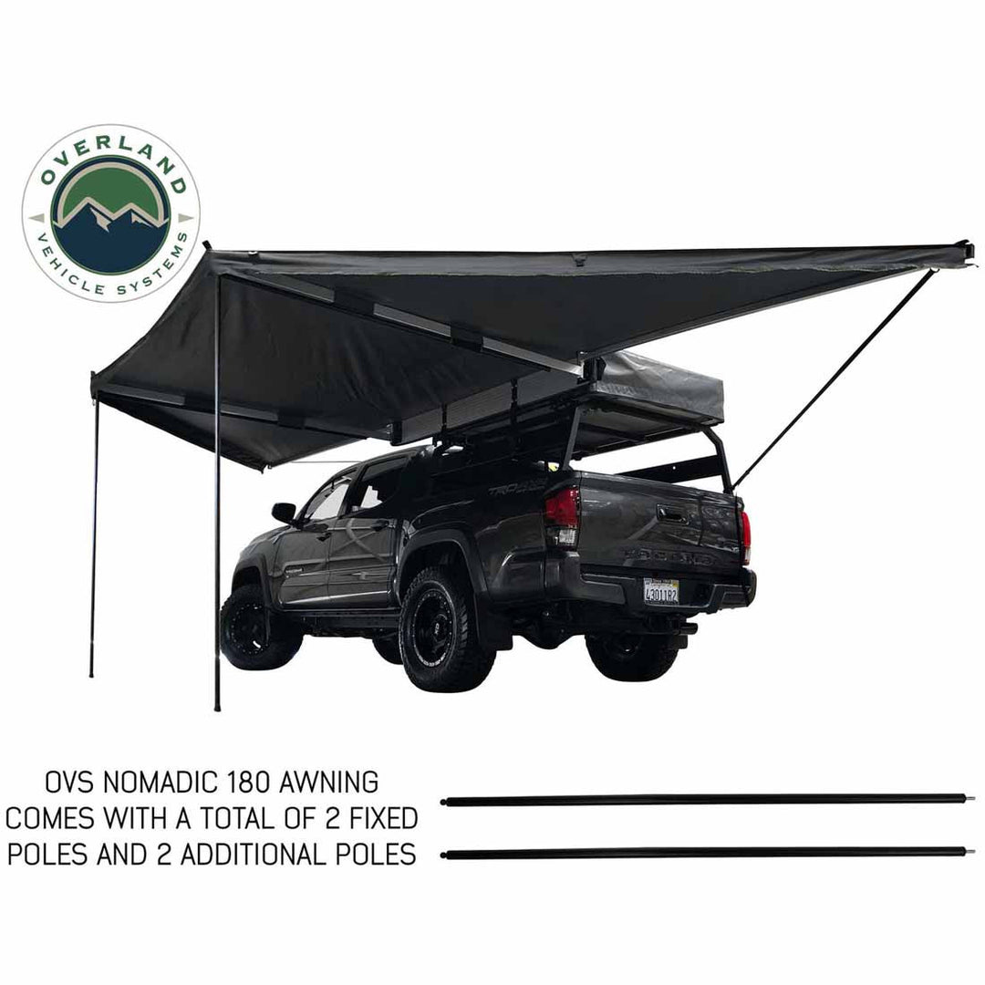 Pickup truck overland awning