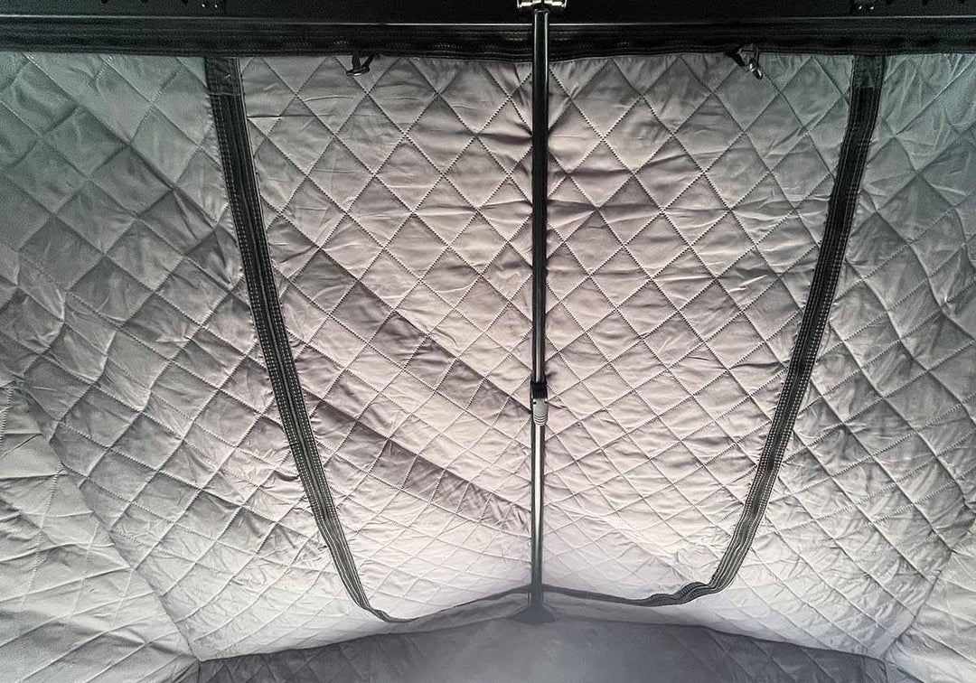 Interior insulation for rooftop tent