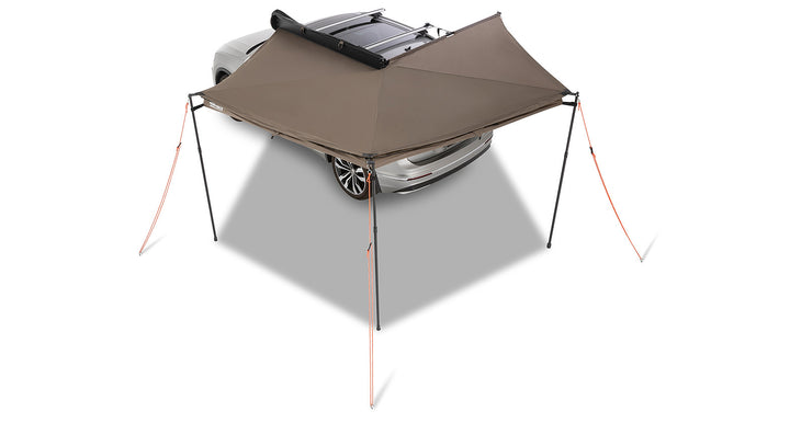 Rhino-Rack Batwing Compact Awning (Left or Right) | Vehicle Shade for Camping, Overlanding & Outdoor Adventures