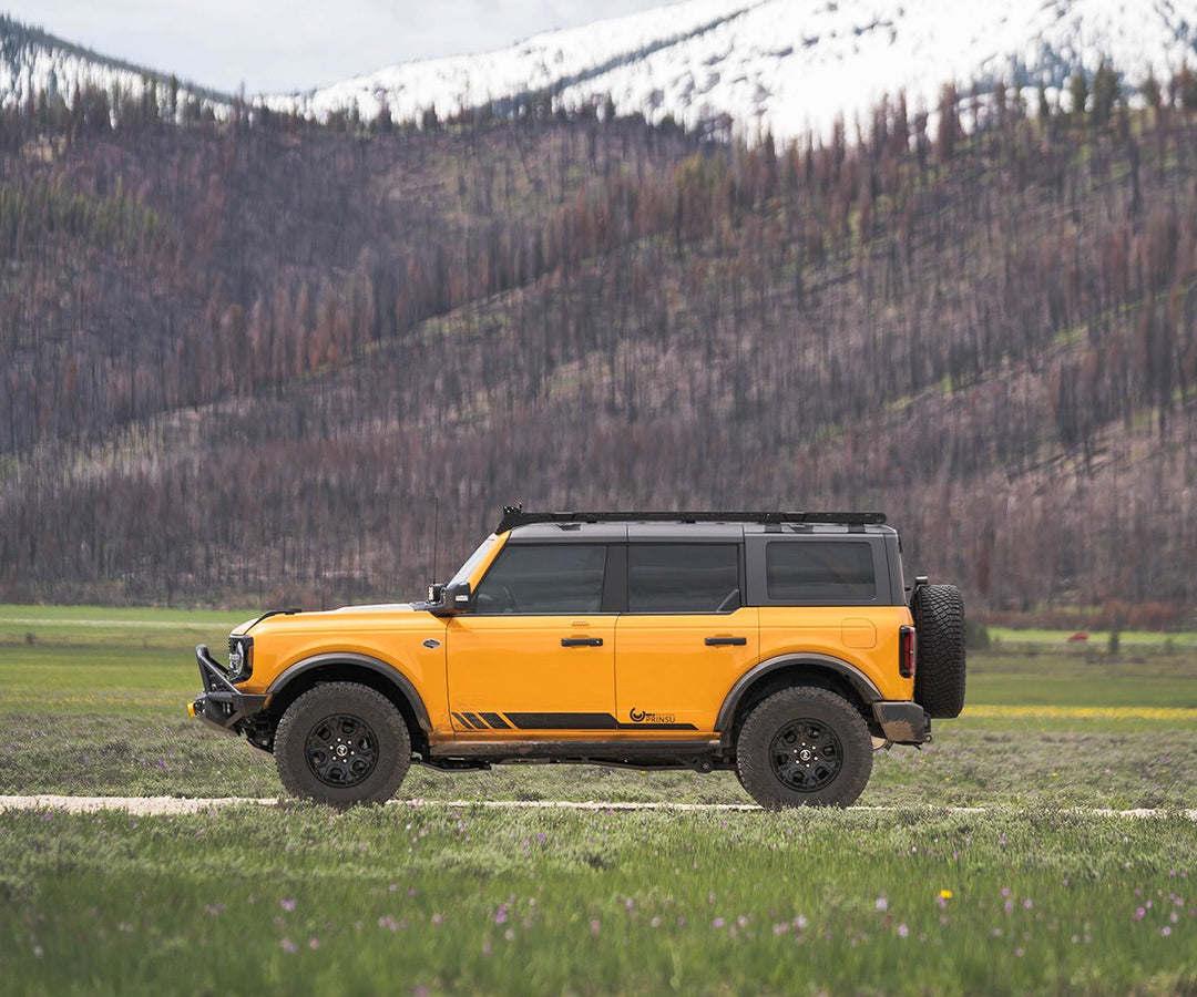 Prinsu rack mounted on Bronco