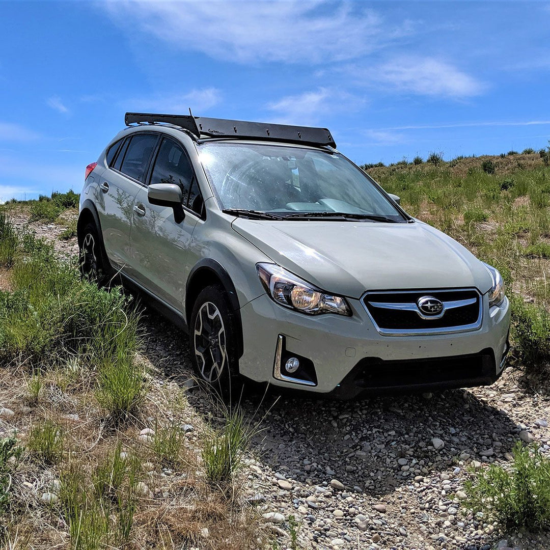 Adventure-ready Subaru Crosstrek rack