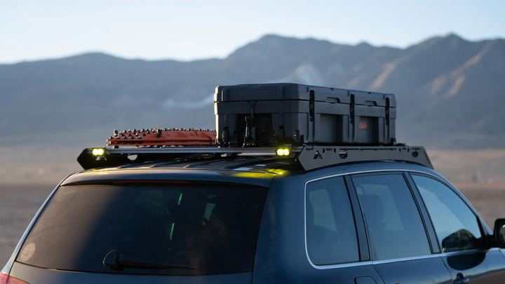 Rugged Cayenne roof rack system