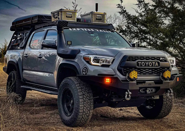 Durable steel front bumper