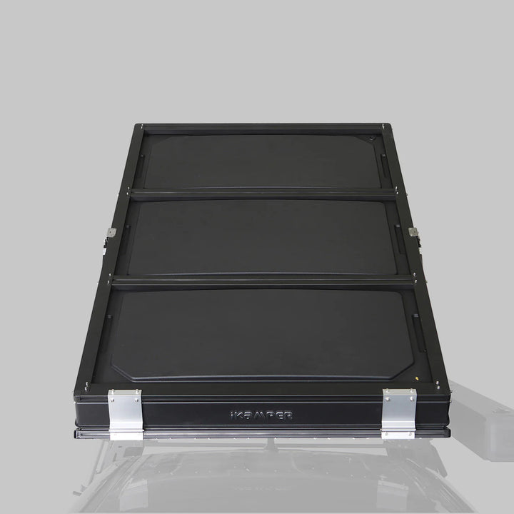 rooftop tent camping setup in mountain environment