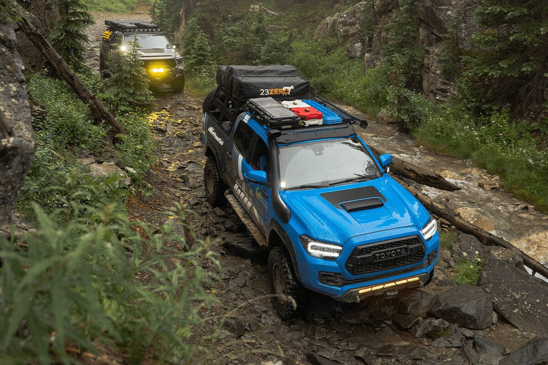 Adventure-ready Tacoma roof rack Prinsu