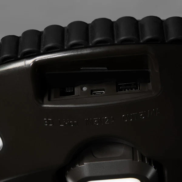 Overland Halo solar light rugged housing