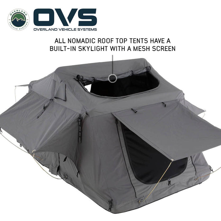 Nomadic 3 roof tent with ladder