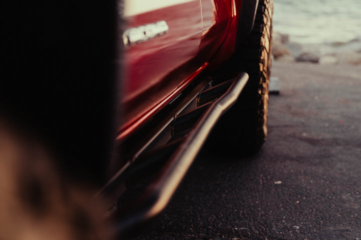 Overland Junction CAtuned Toyota Tacoma Rock Sliders