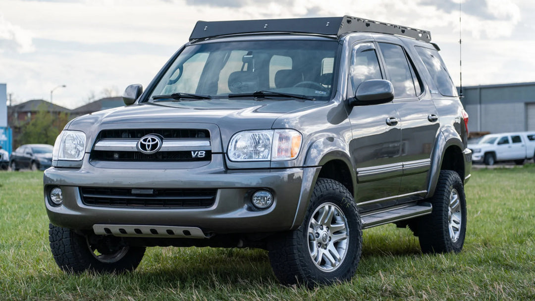 Adventure-ready Toyota Sequoia roof rack