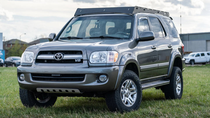 Adventure-ready Toyota Sequoia roof rack