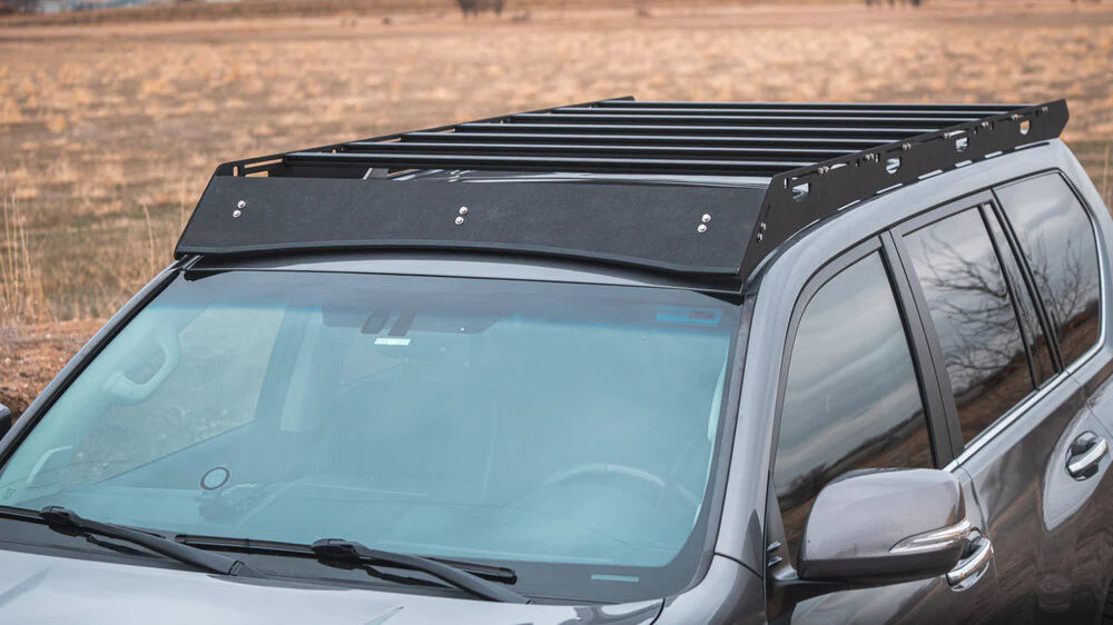 Rugged GX460 roof rack design