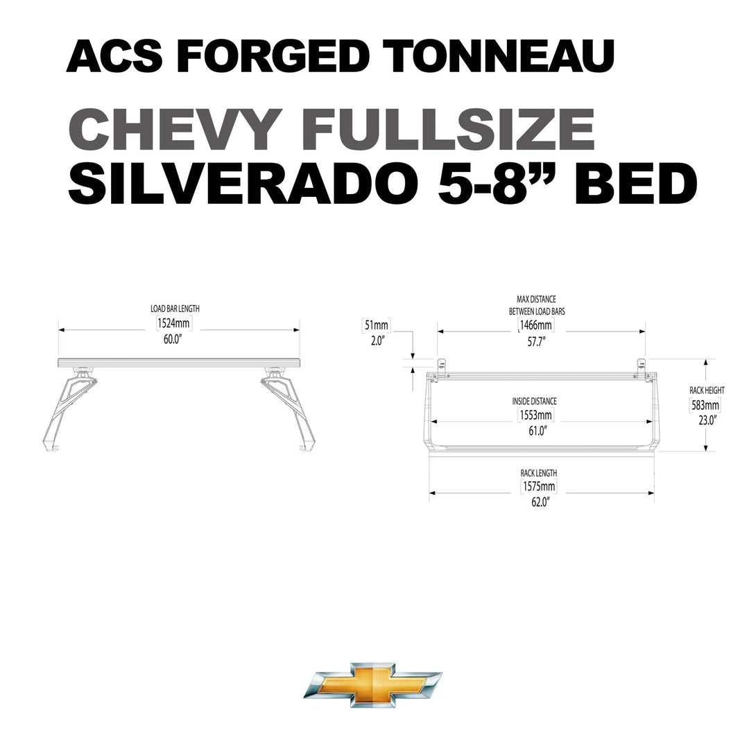 Chevrolet Cargo Rack Rails TONNEAU