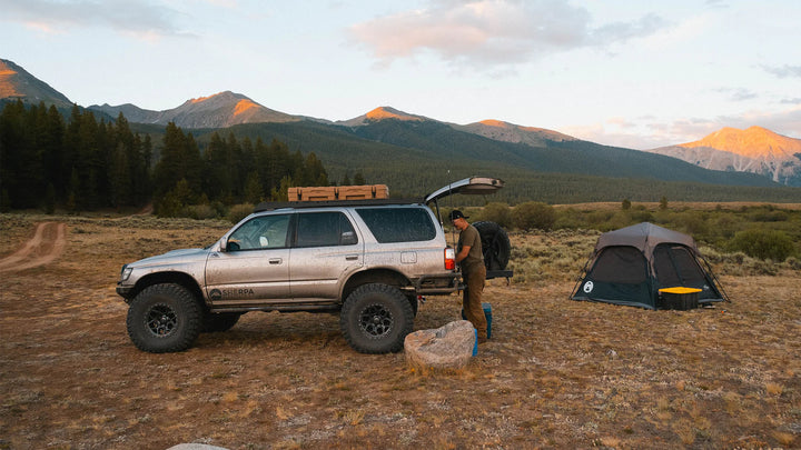 Overland roof rack system