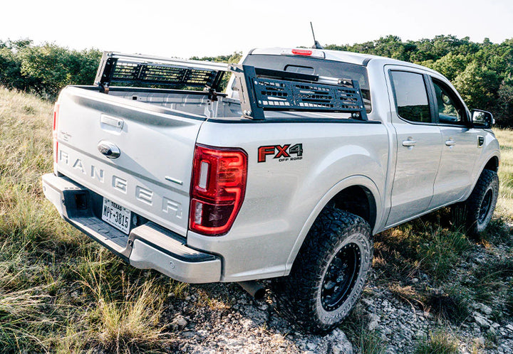 Heavy-duty truck bed rack