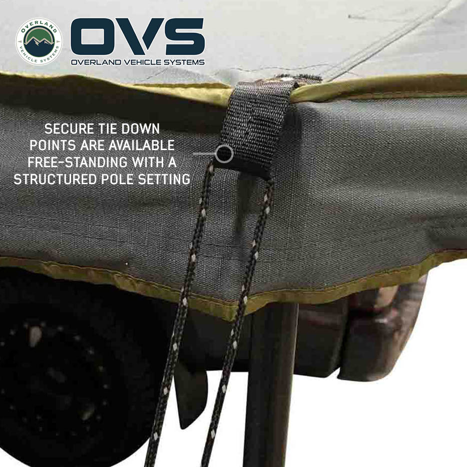 Heavy duty LTE awning
