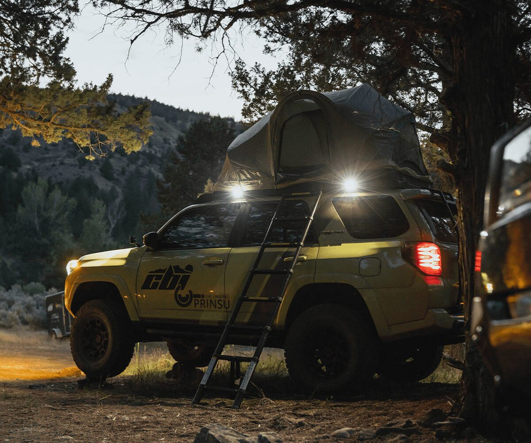 Rugged Prinsu roof rack 4Runner non‑drill