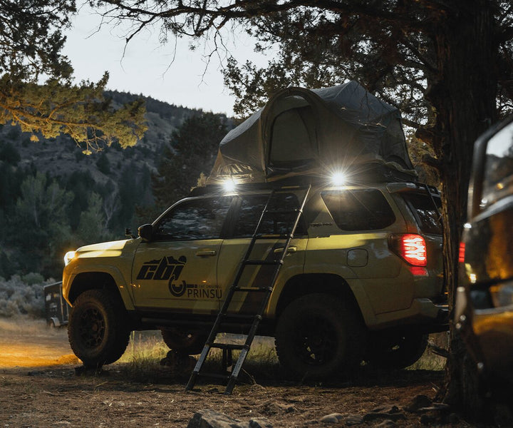 Rugged Prinsu roof rack 4Runner non‑drill