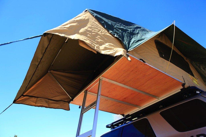 Trailer roof top camping tent