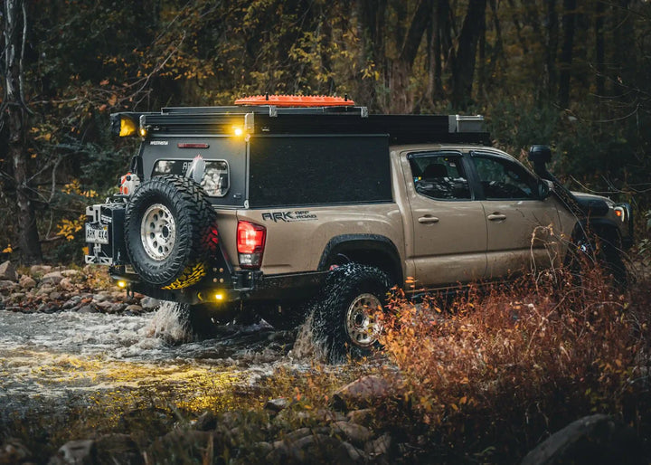 Tacoma camping gear bumper