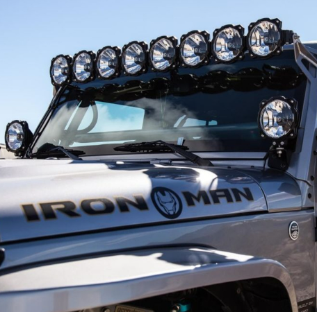 overhead truck light bar specs