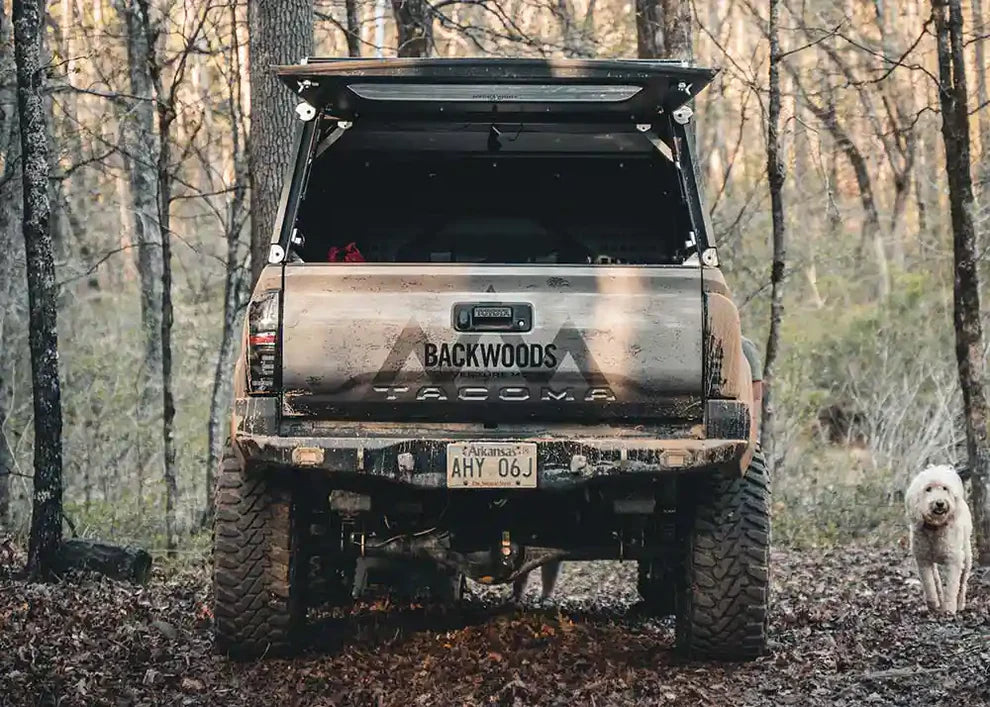 Durable steel rear bumper