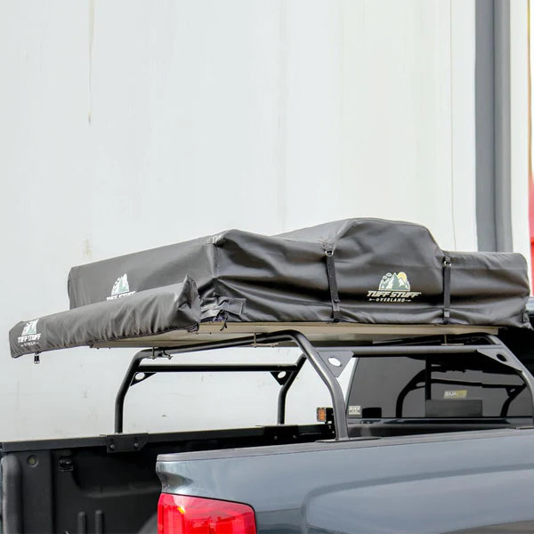 Overland truck bed rack adventure ready