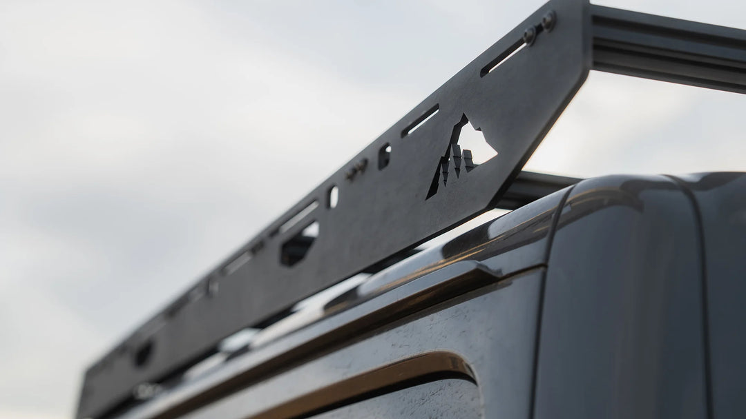 Aluminum Jeep roof rack design