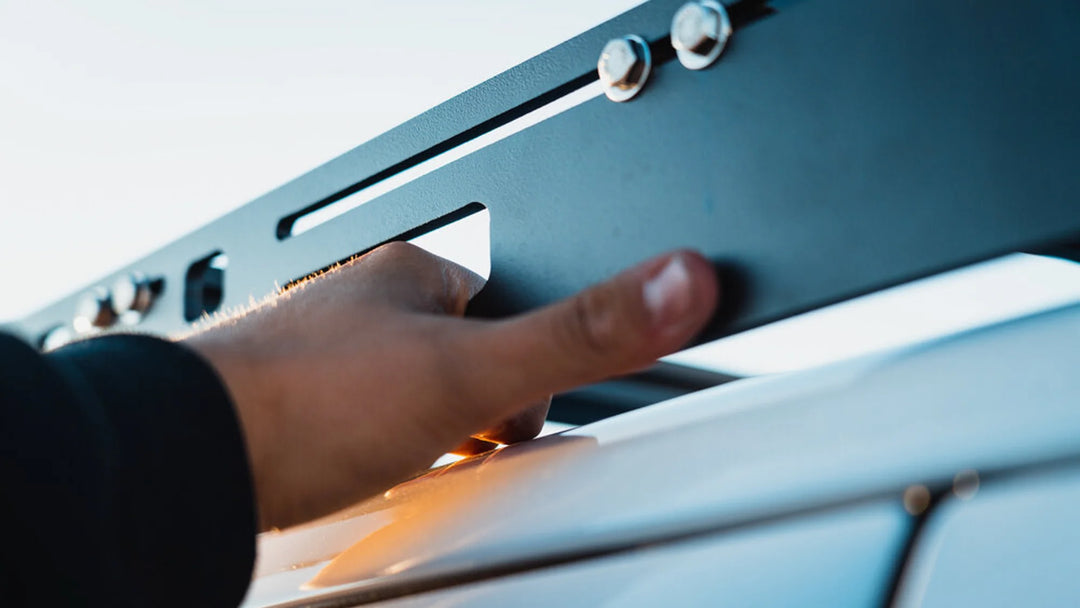 Rugged Tacoma roof rack system